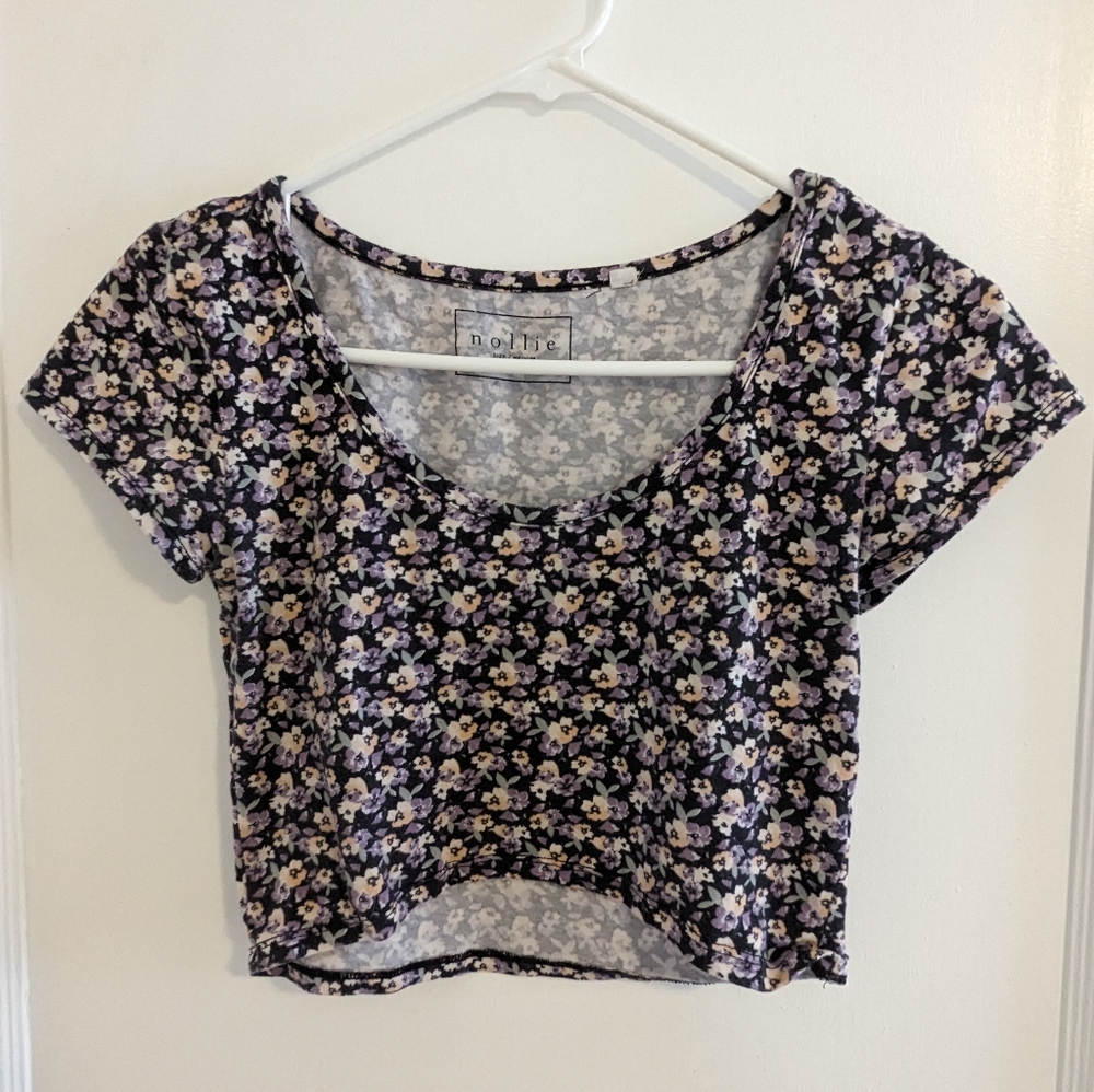 flower crop top